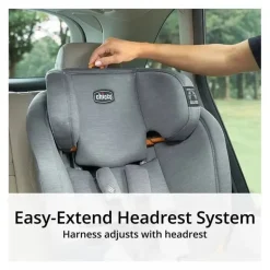 Assento de carro conversível tudo-em-um Chicco - OneFit ClearTex, lilás