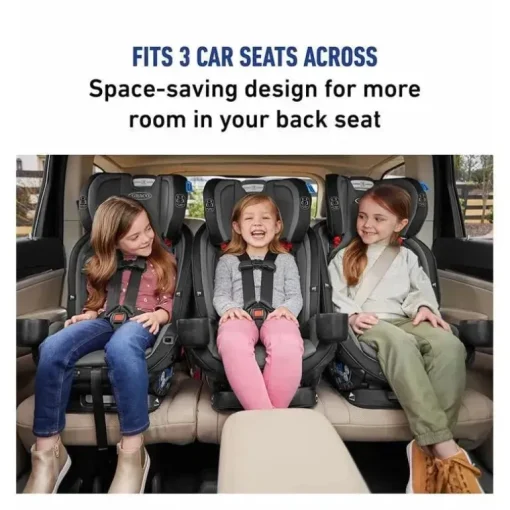 Assento de carro conversível tudo-em-um SlimFit3 LX 3 em 1 da Graco, Kunningham