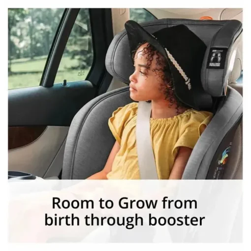 Assento de carro conversível tudo-em-um Chicco - OneFit ClearTex, lilás
