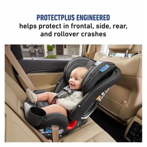 Assento de carro conversível tudo-em-um SlimFit3 LX 3 em 1 da Graco, Kunningham
