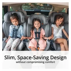 Assento de carro conversível tudo-em-um Chicco - OneFit ClearTex, lilás