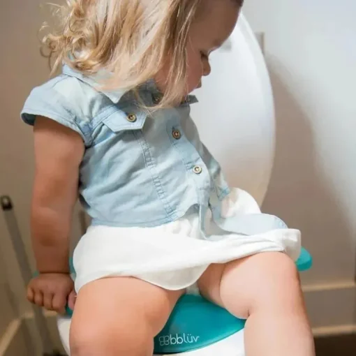Assento de vaso sanitário bbluv Poti para treinamento de penico, Aqua