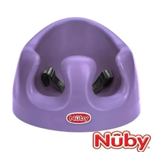Assento elevador de bebê Nuby My Floor Foam, roxo