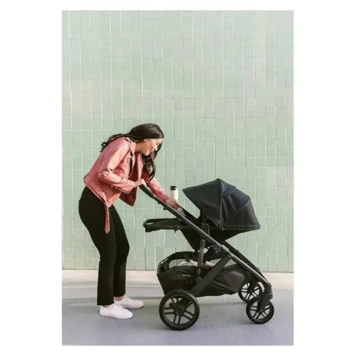 Assento infantil UPPAbaby em cinza