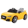 Audi Tt Sport Ride On 2.4GW/Controle Remoto com licença Millennium Baby - Amarelo