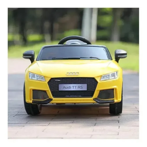 Audi Tt Sport Ride On 2.4GW/Controle Remoto com licença Millennium Baby - Amarelo