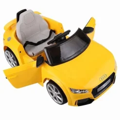 Audi Tt Sport Ride On 2.4GW/Controle Remoto com licença Millennium Baby - Amarelo