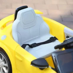 Audi Tt Sport Ride On 2.4GW/Controle Remoto com licença Millennium Baby - Amarelo