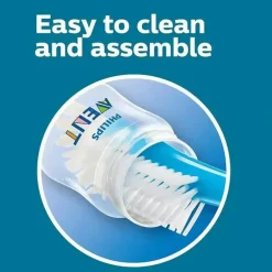 Avent - 2 biberões anti-cólicas, 11 onças, transparente