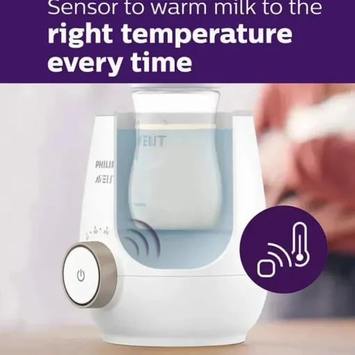 Avent - Aquecedor de Biberões Rápido, Branco