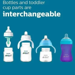 Avent - biberão anti-cólica com respiradouro sem ar conjunto para presente tudo em um