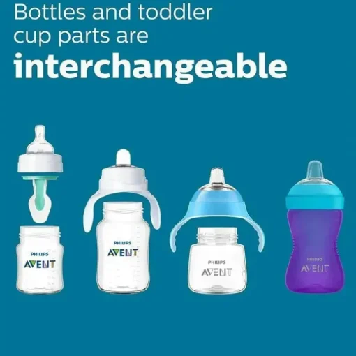 Avent - biberão anti-cólica com respiradouro sem ar conjunto para presente tudo em um