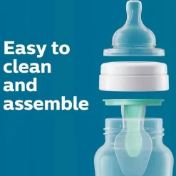 Avent - biberão anti-cólica com respiradouro sem ar conjunto para presente tudo em um