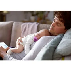 Avent - chupeta de coração 2Pk Soothie, 3/18M, rosa/roxo