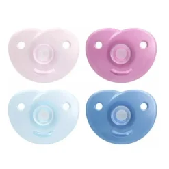 Avent - Chupeta Soothie Heart 2Pk, 3/18M, Estojo Misto