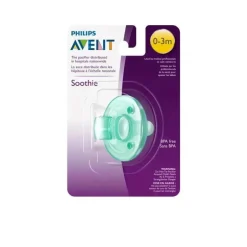 Avent - Chupeta Soothie 1Pk, 0/3M, Verde