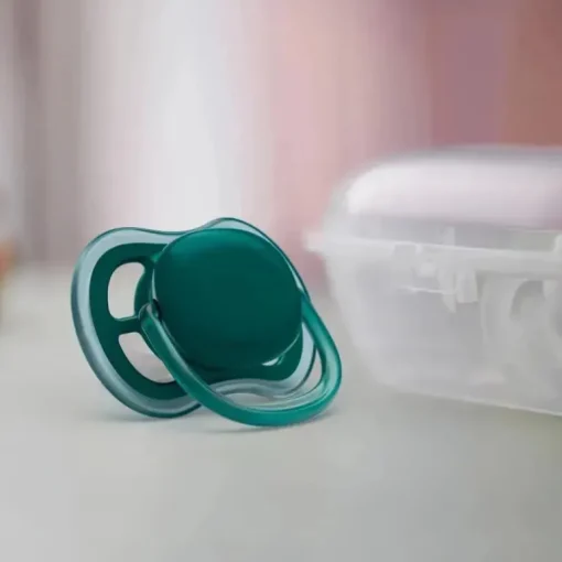 Avent - Chupeta Ultra Air Azul e Verde, 6/18M