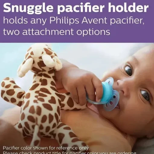 Avent - Conjunto de presente tudo em um natural com girafa snuggle