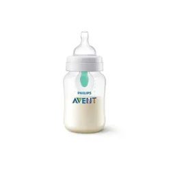 Avent - Garrafa anti-cólica de 3 unidades com ventilação sem ar, 9 onças, transparente