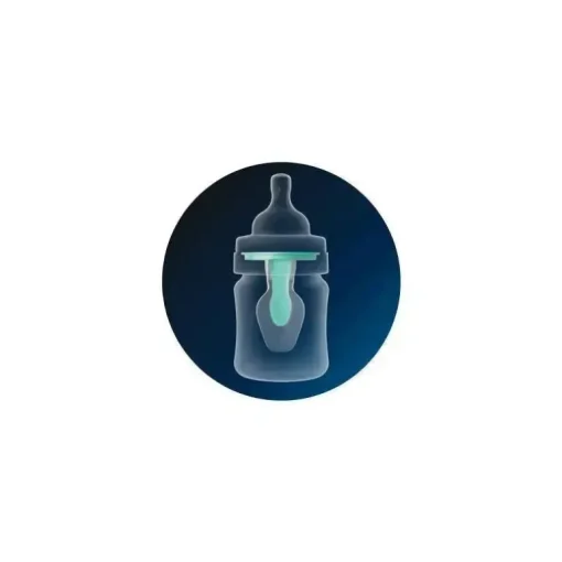 Avent - Garrafa anti-cólica de 3 unidades com ventilação sem ar, 9 onças, rosa