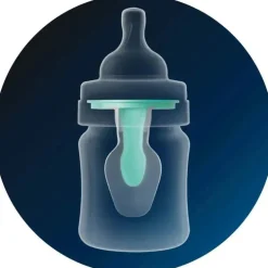 Avent - Garrafa anti-cólica de 3 unidades com ventilação sem ar, 4 onças, transparente