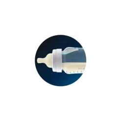 Avent - Garrafa anti-cólica de 3 unidades com ventilação sem ar, 9 onças, rosa
