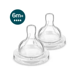 Avent - Mamadeira anti-cólica 2Pk, bico de fluxo rápido