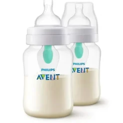 Avent - mamadeira anti-cólica 2 unidades com ventilação sem ar, 9 onças