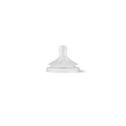 Avent - mamadeira de vidro natural de 3 unidades com bico de resposta natural, 8 onças