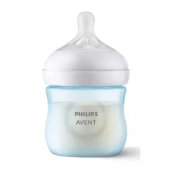 Avent - Mamadeira Natural 3Pk com bico de resposta natural, azul, 4 onças