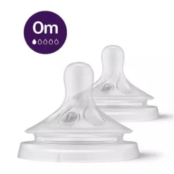 Avent - Mamilo de Resposta Natural 2Pk, Fluxo 1