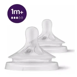 Avent - Mamilo de Resposta Natural 2Pk, Fluxo 3