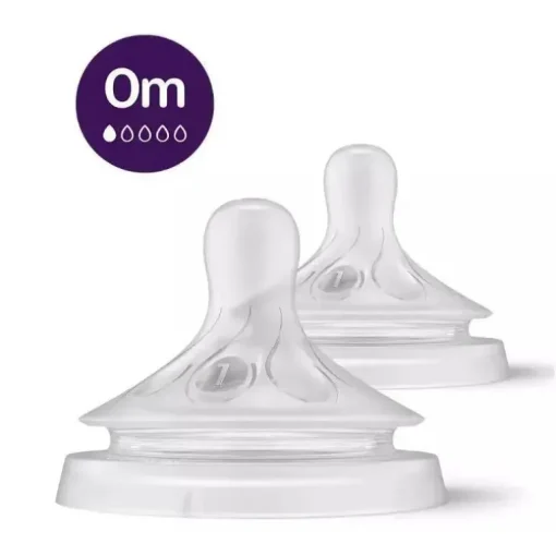 Avent - Mamilo de Resposta Natural 2Pk, Fluxo 1