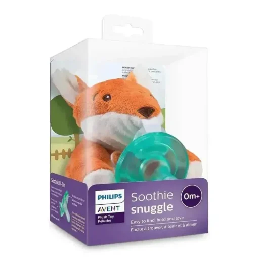 Avent - 1-pack Soothie Snuggle - 0M+, Fox