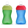 Avent - 2Pk My Grippy Spout Cup, Azul/Verde, 10oz
