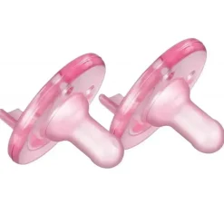 Avent - 2Pk Soothie 3M+, Rosa
