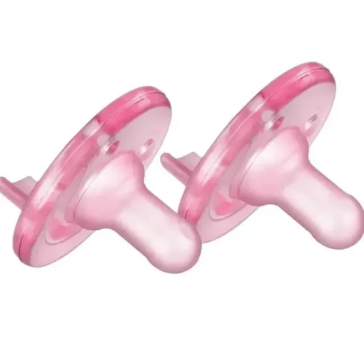 Avent - 2Pk Soothie 3M+, Rosa