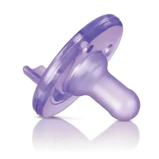 Avent - 2Pk Soothie, 0/3M, Rosa/Roxo