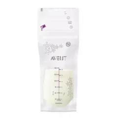 Avent - Sacos de armazenamento de leite materno de 50 quilates, 6 onças/180 ml
