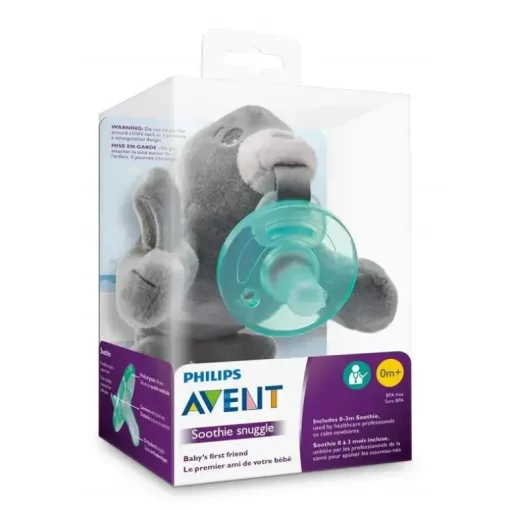 Avent Soothie Snuggle, 0M+, Selo, 1 Pacote
