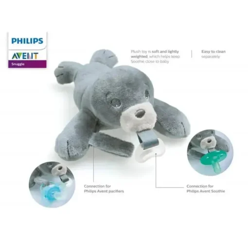 Avent Soothie Snuggle, 0M+, Selo, 1 Pacote