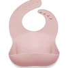 Babador de bebê de silicone Ali + Oli (rosa verdadeiro)