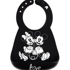 Babador de silicone Bumkins: Mickey Mouse e Minie Mouse