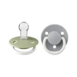 Babadores - 2 unidades De Lux Sage/Cloud Night Silicone Chupeta, Tamanho Único