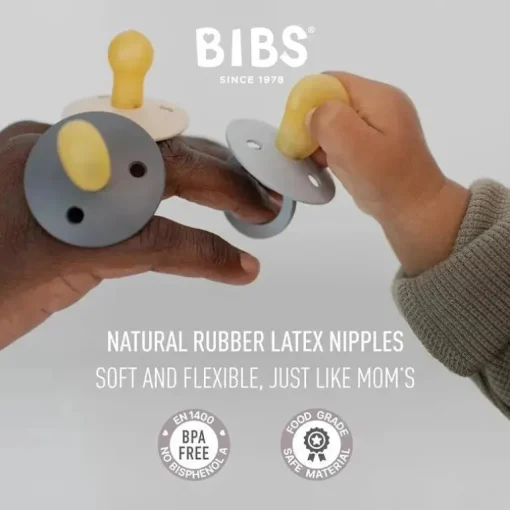 Babadores - chupetas de 0 a 6 meses, chupetas de 3 unidades, bico simétrico sem BPA, azul bebê