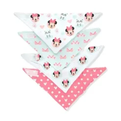 Babadores Baby King Bandana 4Pk Minnie