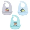 Babadores de silicone Baby Vision, tamanho único Fast Food (3PK)