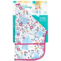 Babete Bumkins Baby Toddler, Babete Disney Manga Impermeável, Cinderela