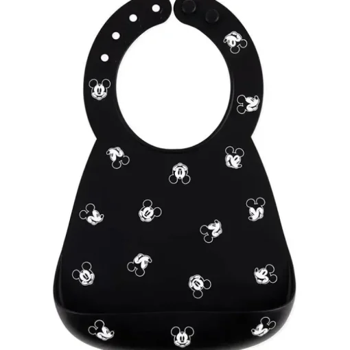 Babete de silicone Bumkins: Mickey Mouse
