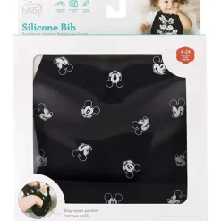 Babete de silicone Bumkins: Mickey Mouse